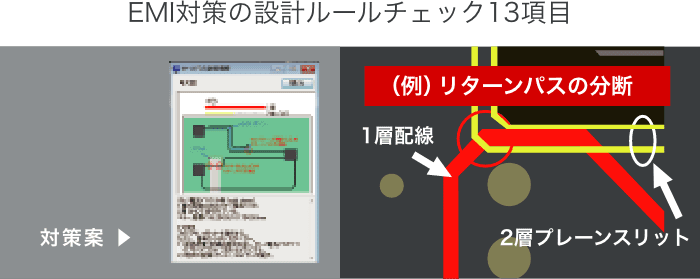 EMI対策の設計ルールチェック13項目